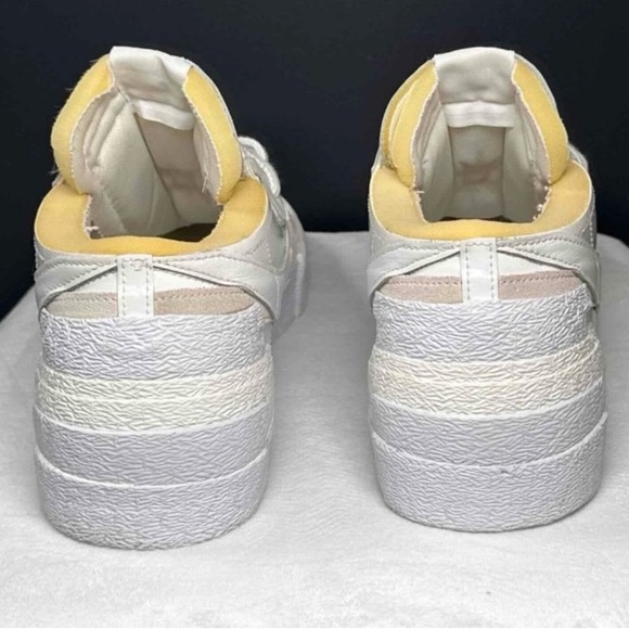 Nike x sacai Blazer Low “White Patent” – Size 15M *BigBoy* - Picture 6 of 10